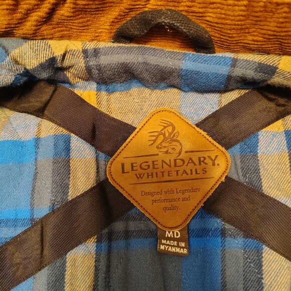 Legendary Whitetails Men's Concealed Carry Hideout Flannel Canvas Lined Jacket - Picture 5 of 6
